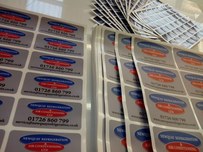 Service stickers