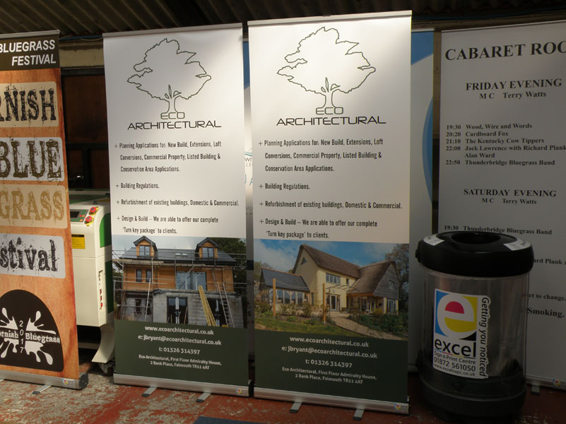 Pull-Up banner pair